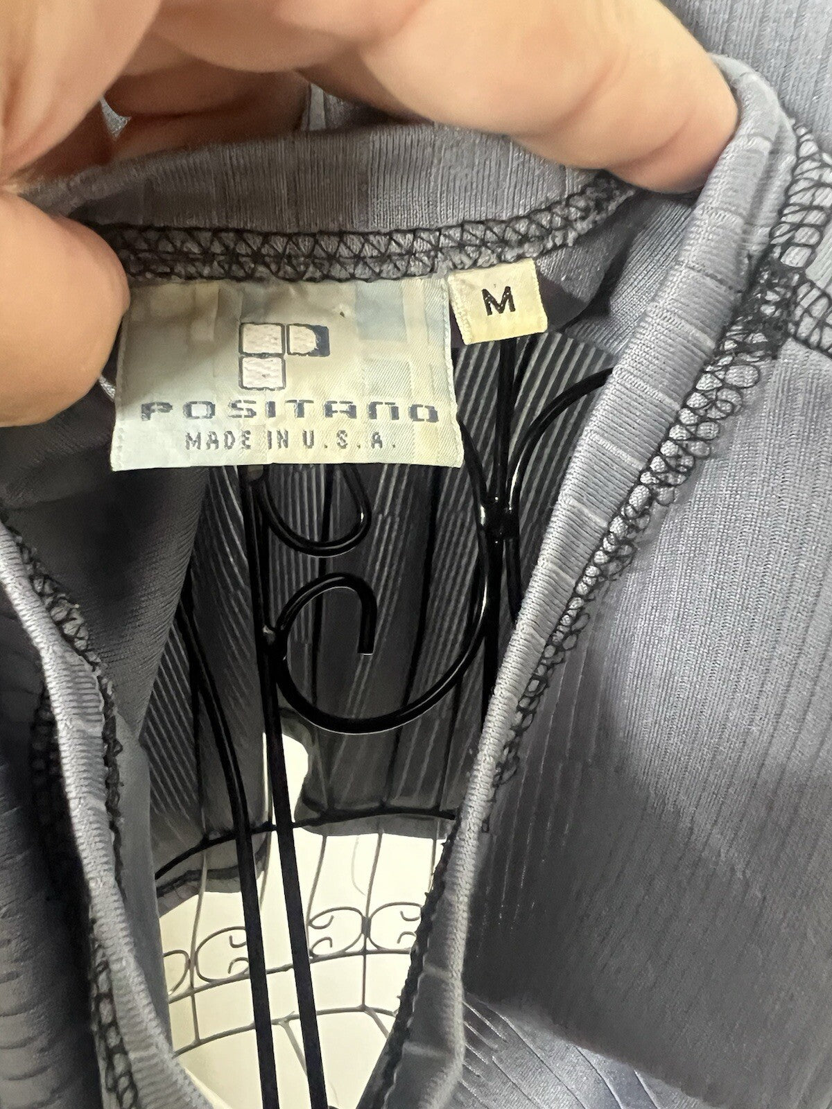 Positano Shirt Blue Size Medium , Minimal Damage