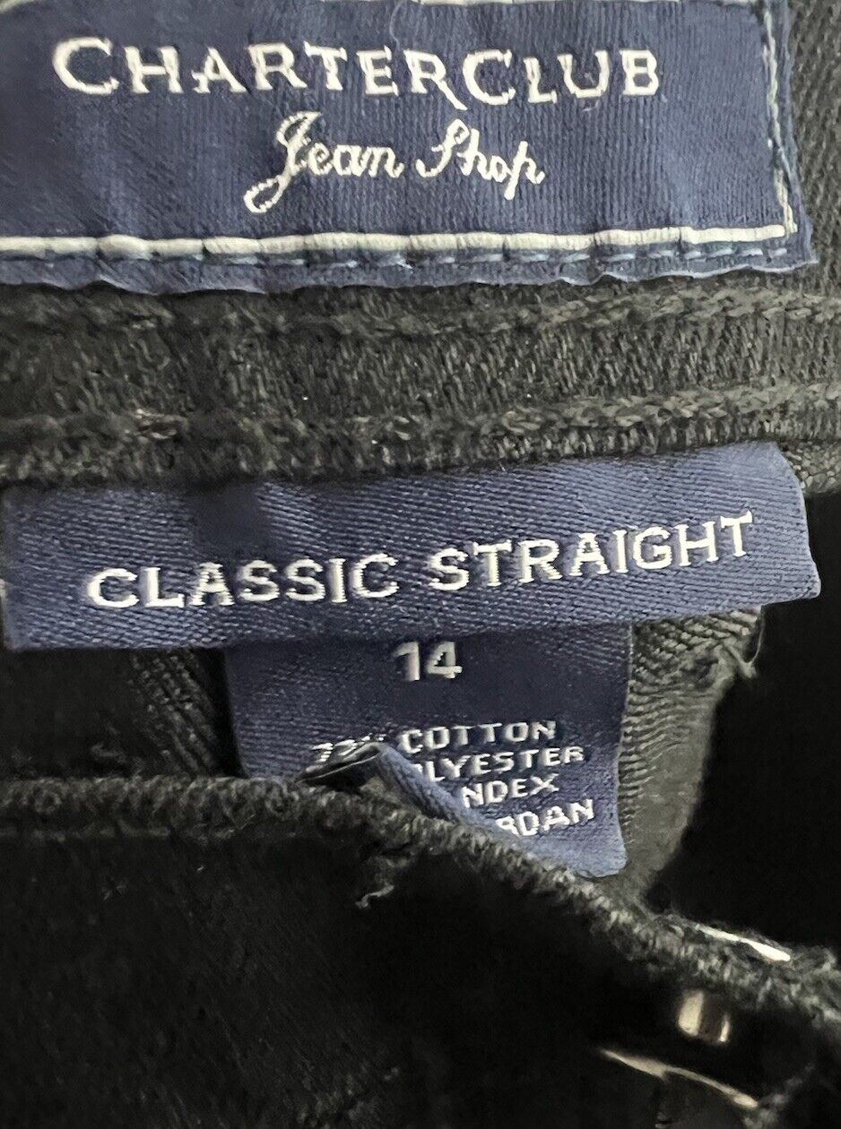 Charter Club Jean Shop Women's Size 14 Classic Straight