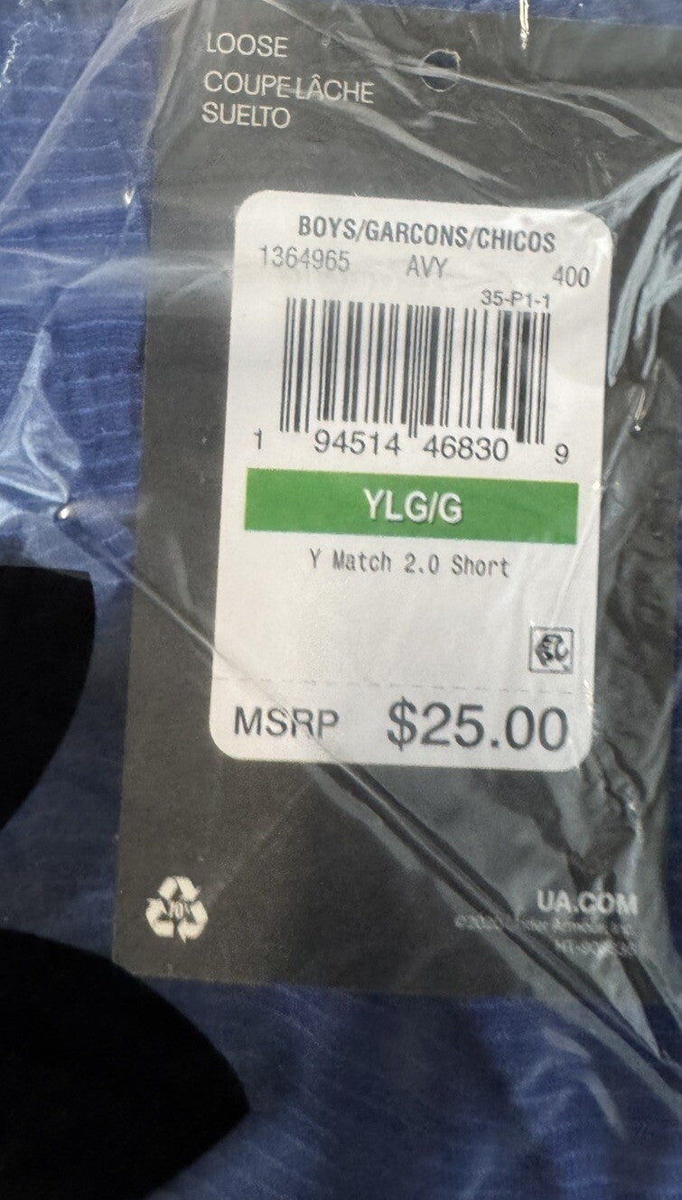 Under Armour Athletic Shorts, New, Size Large (Youth)
