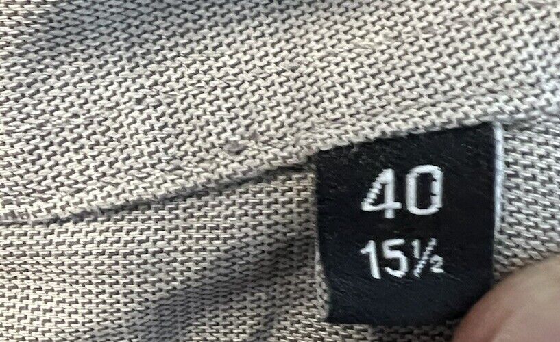 Van Heusen Business Shirt Mens 15.5 Long Sleeve Button Down