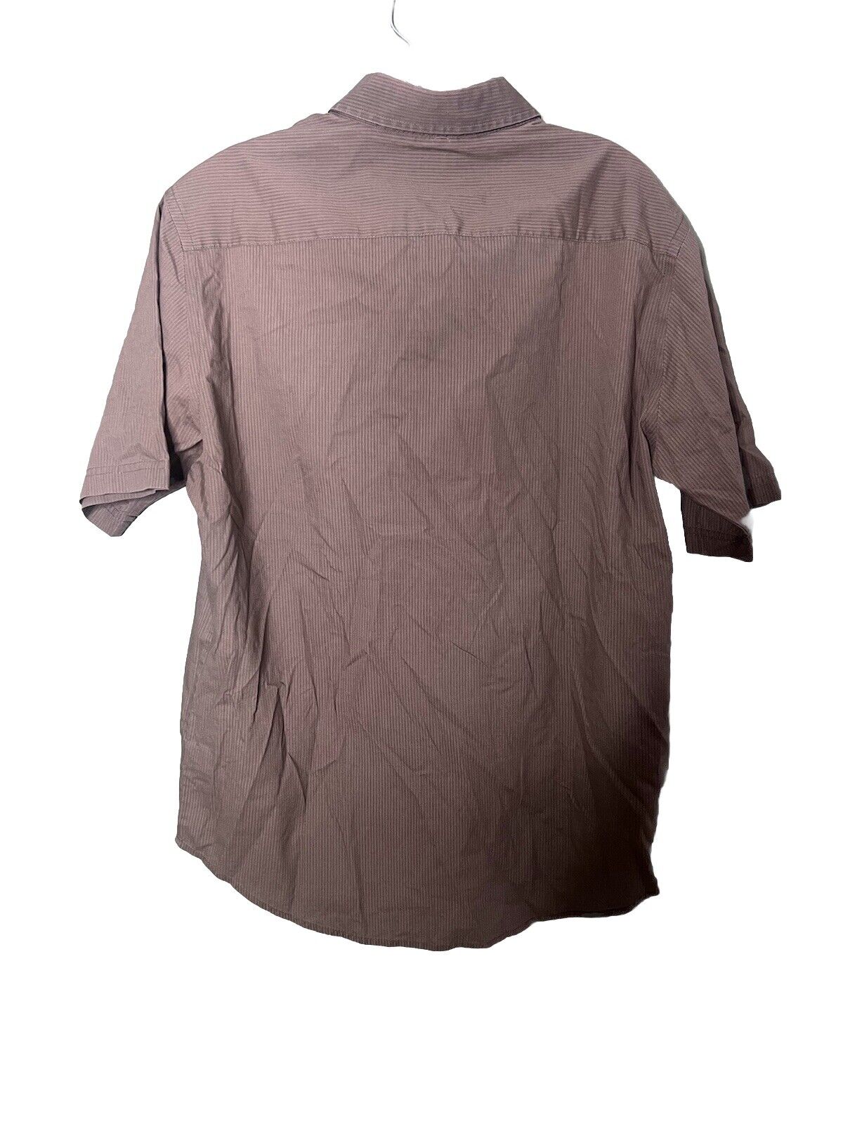 Croft & Barrow Short Sleeve Button Down Collard Shirt Size M