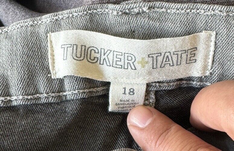 Tucker + Tate straight leg denim jeans size 18