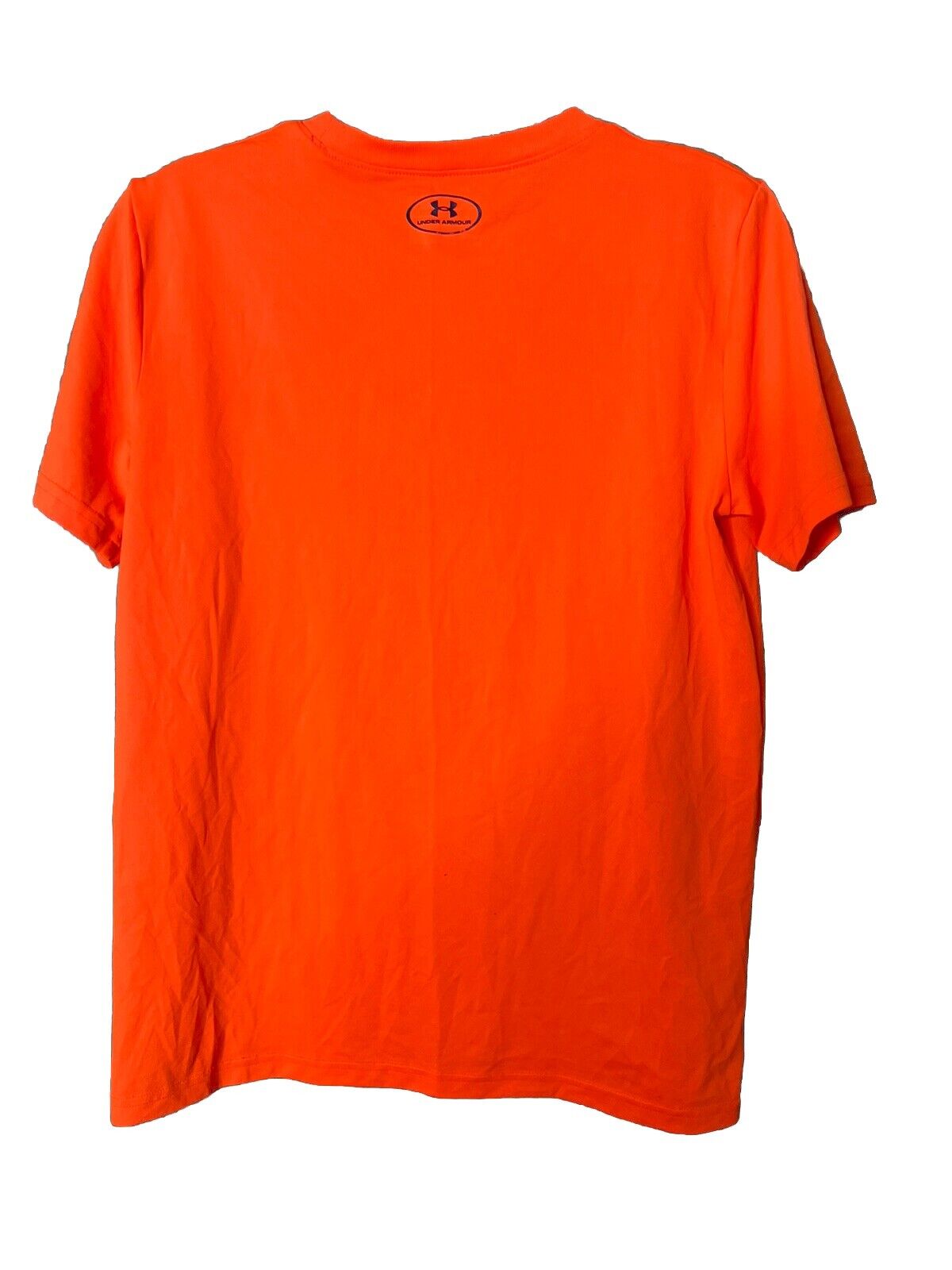 Under Armour Shirt Boys YLG Loose Heat Gear Short Sleeves Crew Neck Logo