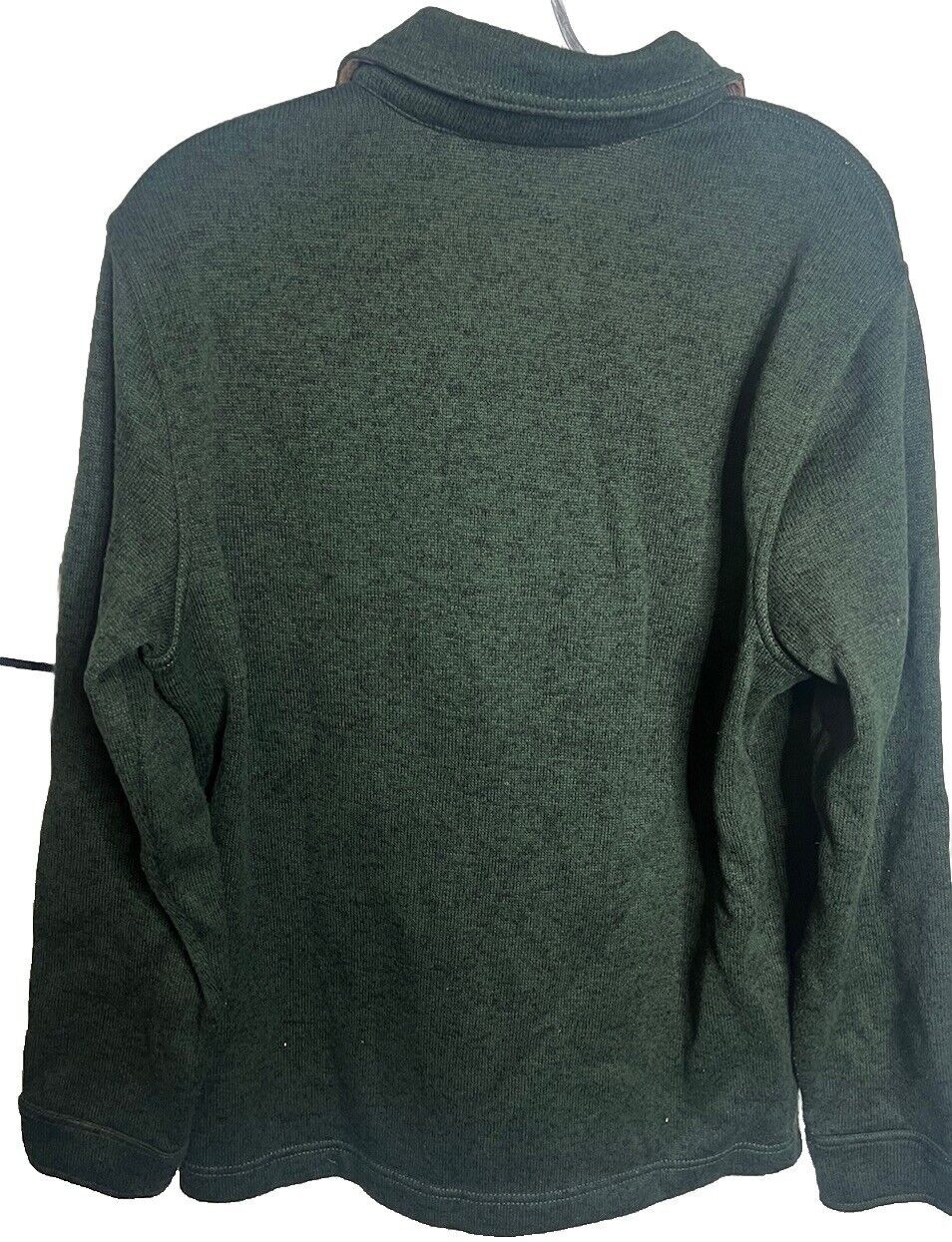 Lands end fleece 3/4 zip up size Meduim