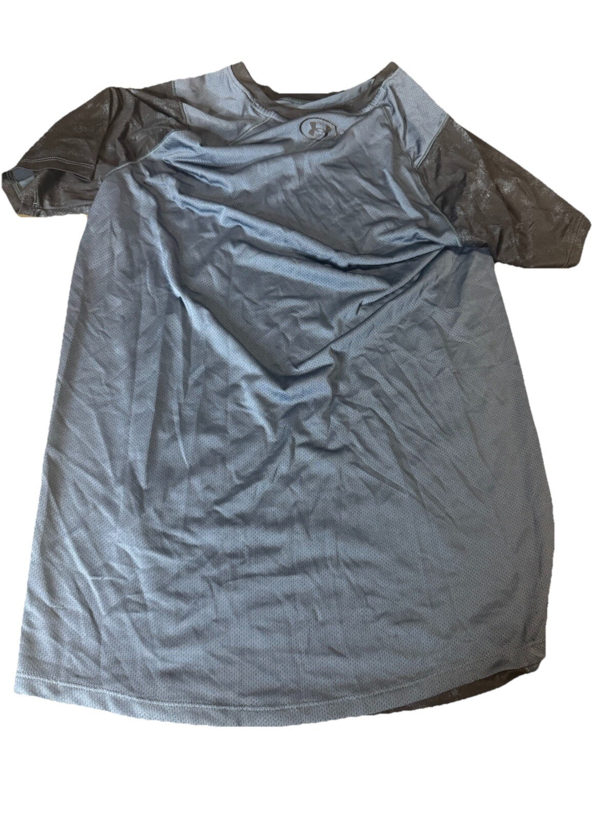 Under armour Mens Heat Gear Activewear T-Shirt Size Small Blue Short Sleeve