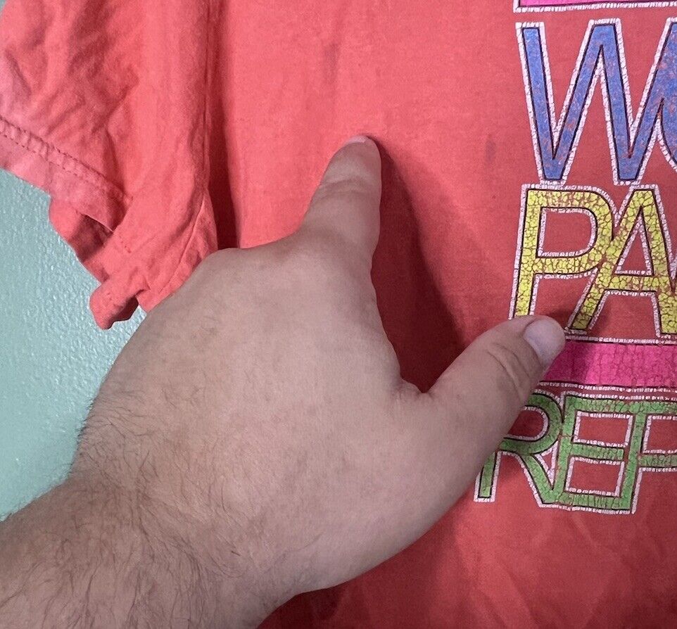 adidas men T Shirt ( Work Party Repeat) Size XL