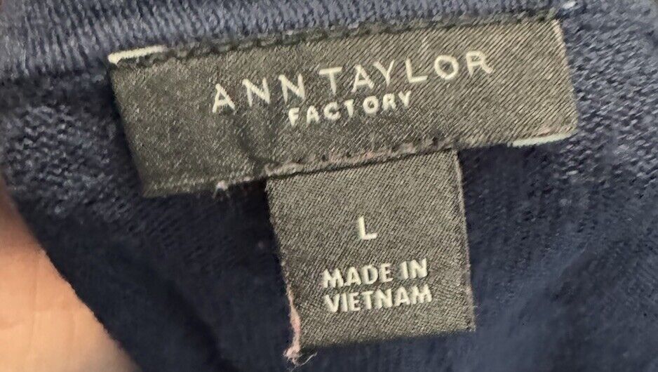 Ann Taylor Factory large Sweater Cardigan w
