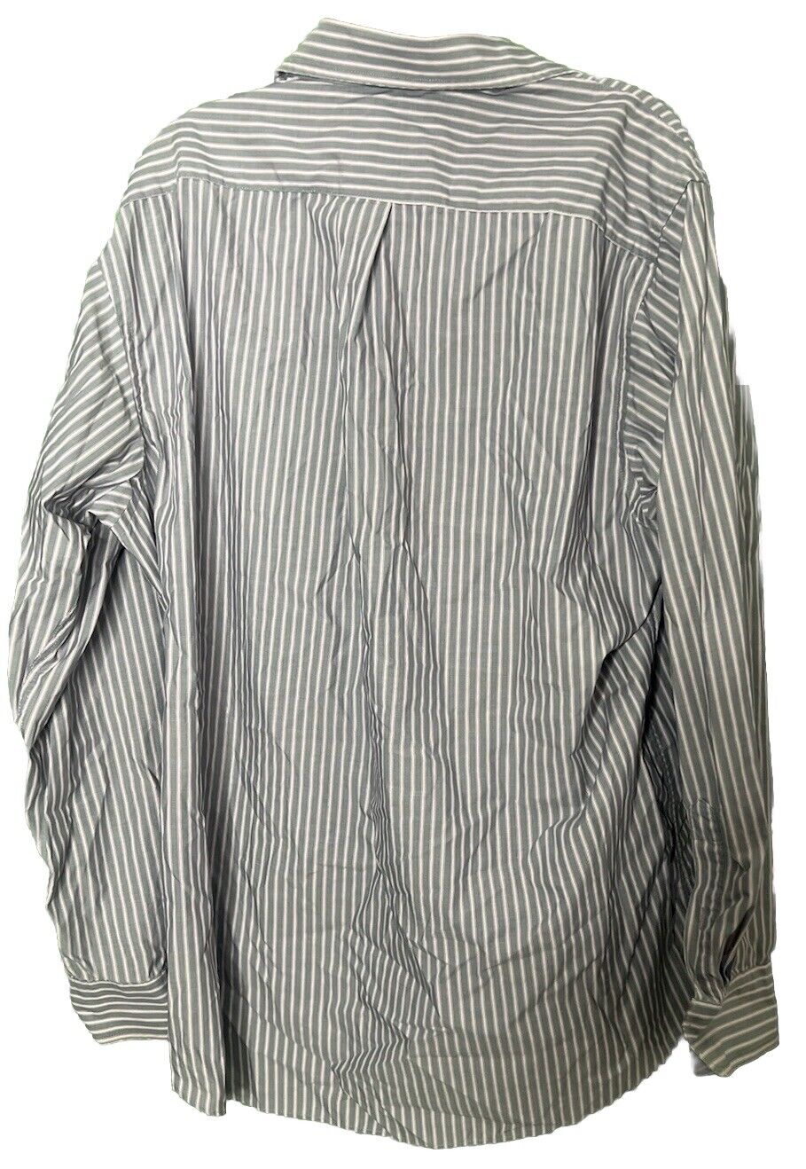 Club Room Men Wrinkle Resistant 17.5 36/37 Regular Fit Long Sleeve Button Shirt