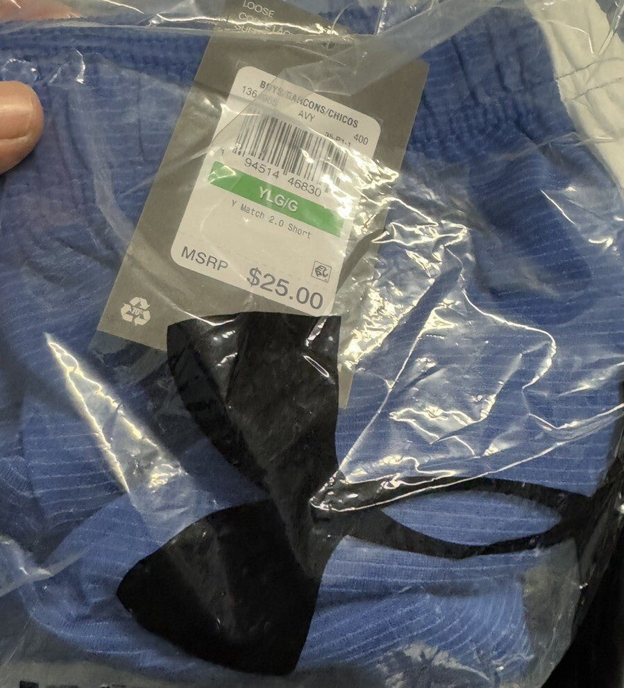 Under Armour Athletic Shorts, New, Size Large (Youth)
