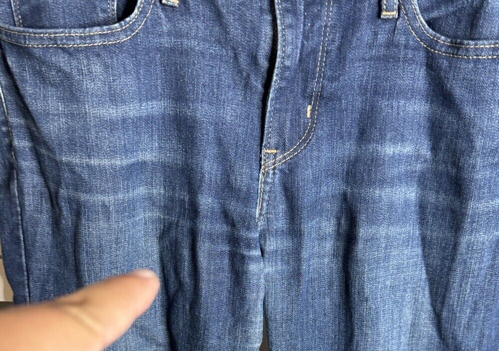 Levi's 715 Bootcut Blue Mid Rise Stretchy 5 Pocket Jeans 31x30