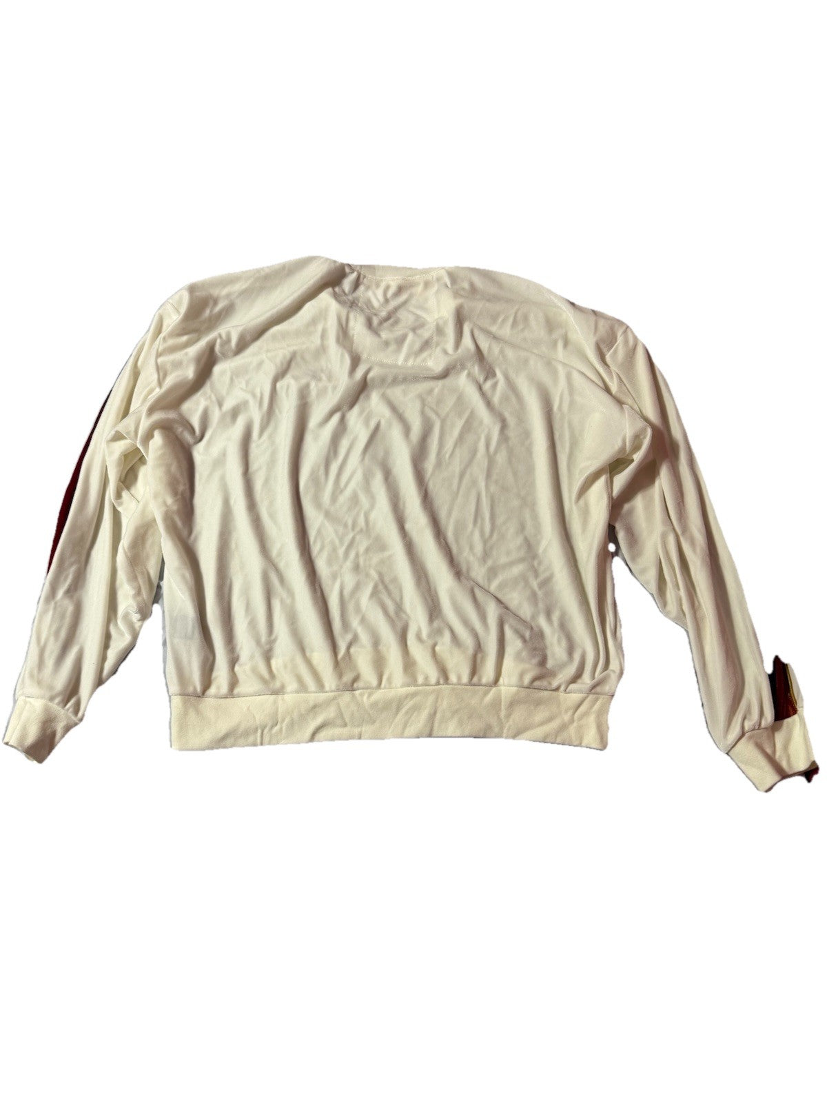 NWT Aviator Nation Classic velvet Relaxed White Medium