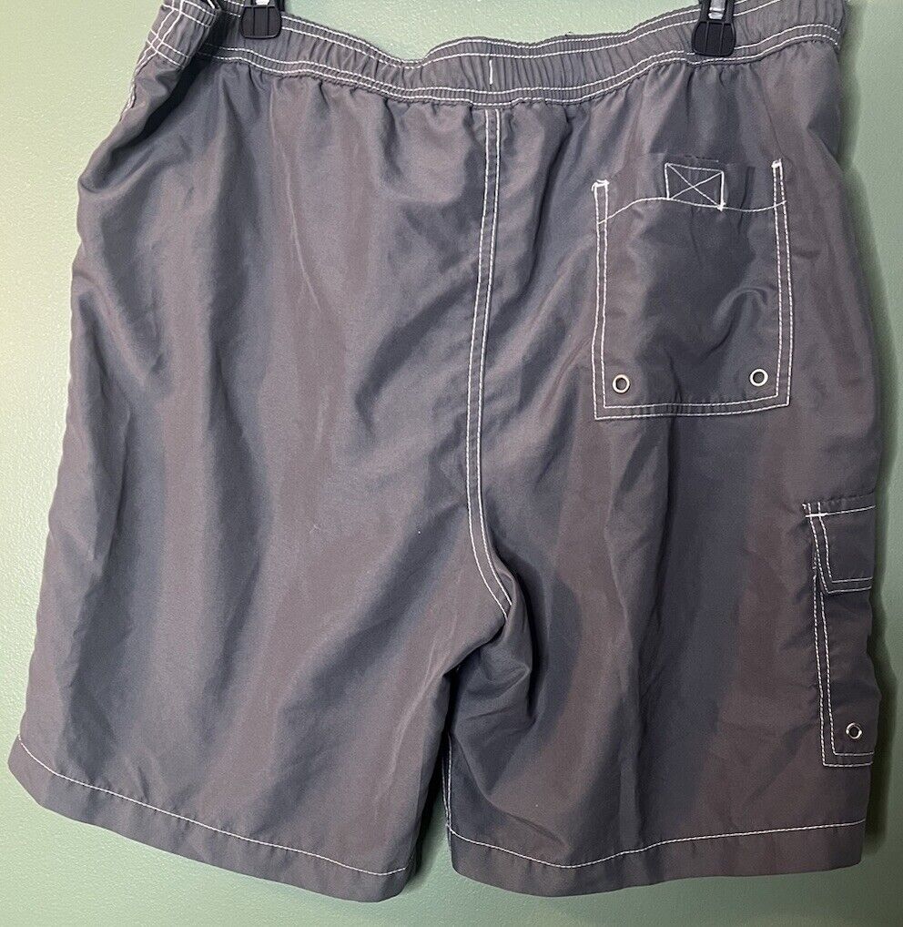 Merona Mens Size Large Board Swim Shorts Trunks