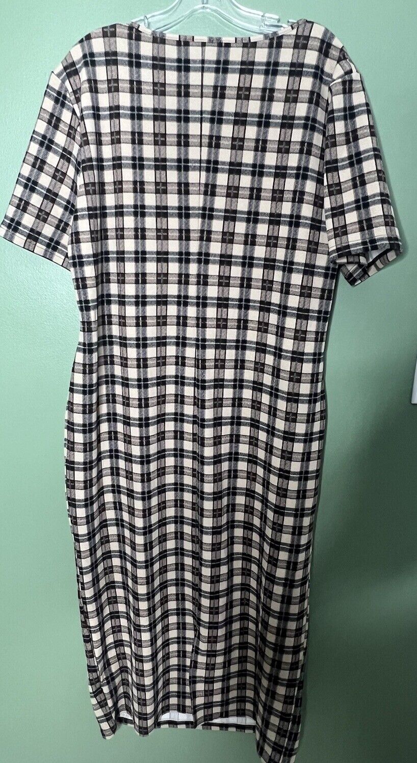 Shein Curve Maxi Dress Women's 4XL Short Sleeves