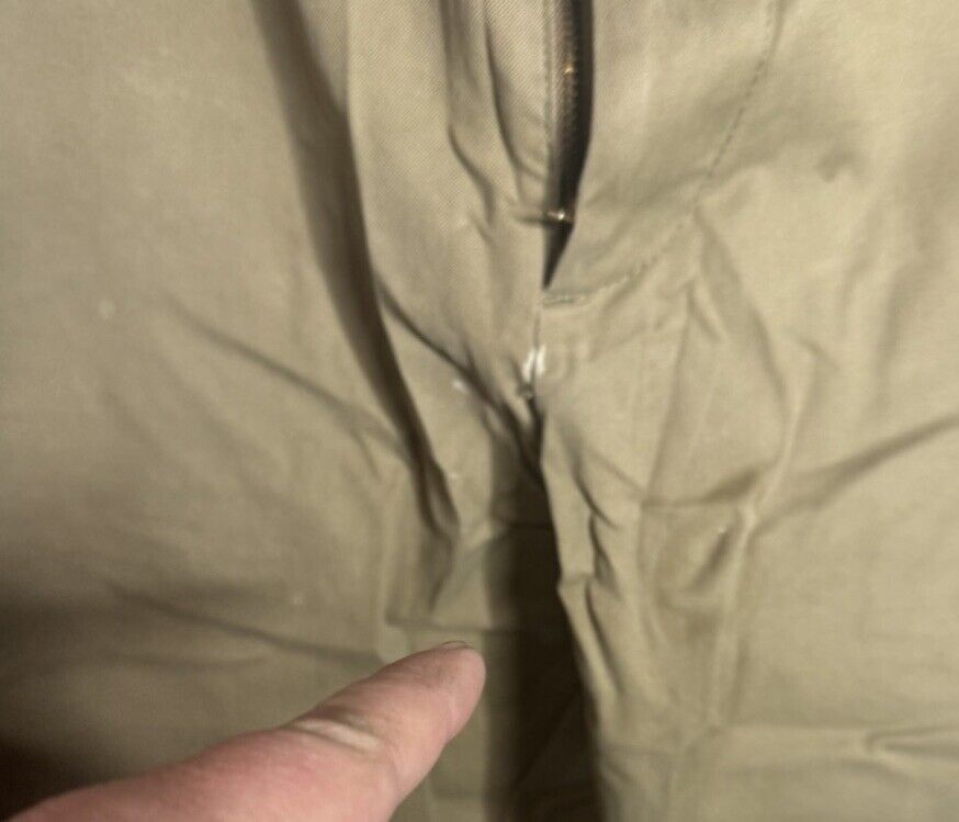 Banana Republic Pants Mens 34 X 30 Khaki Slim Fit Chino Stretch Flat Front