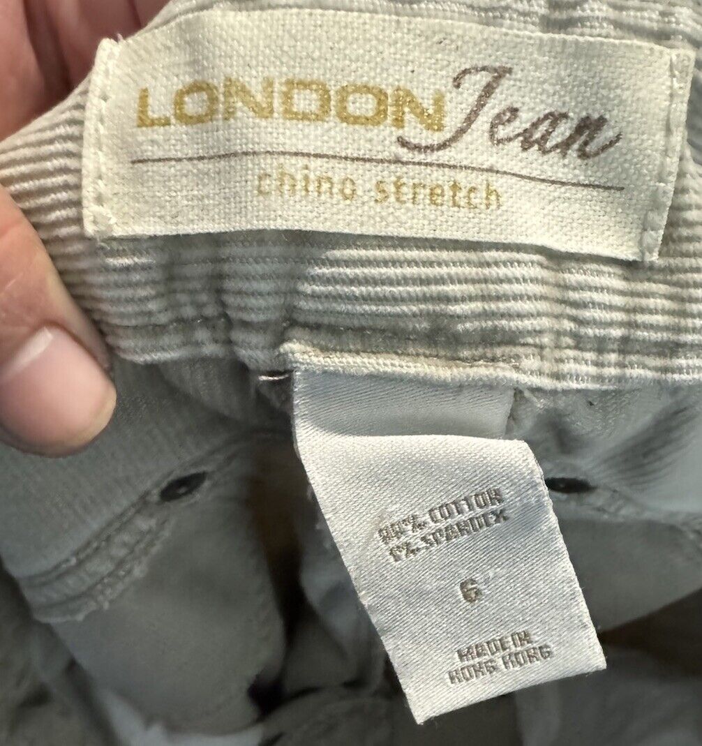London Jean Stretch Tapered Leg Women's Size 6