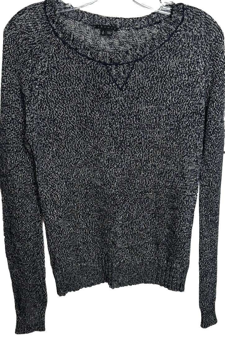 Theory Women's Sweater Crew Neck Gray Size Small