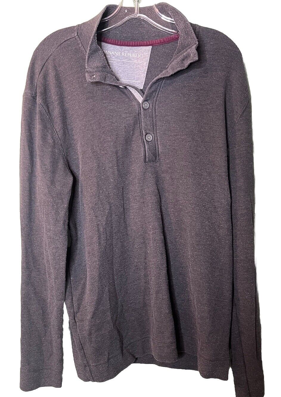 Banana Republic Polo Shirt Mens Size XL Long Sleeve