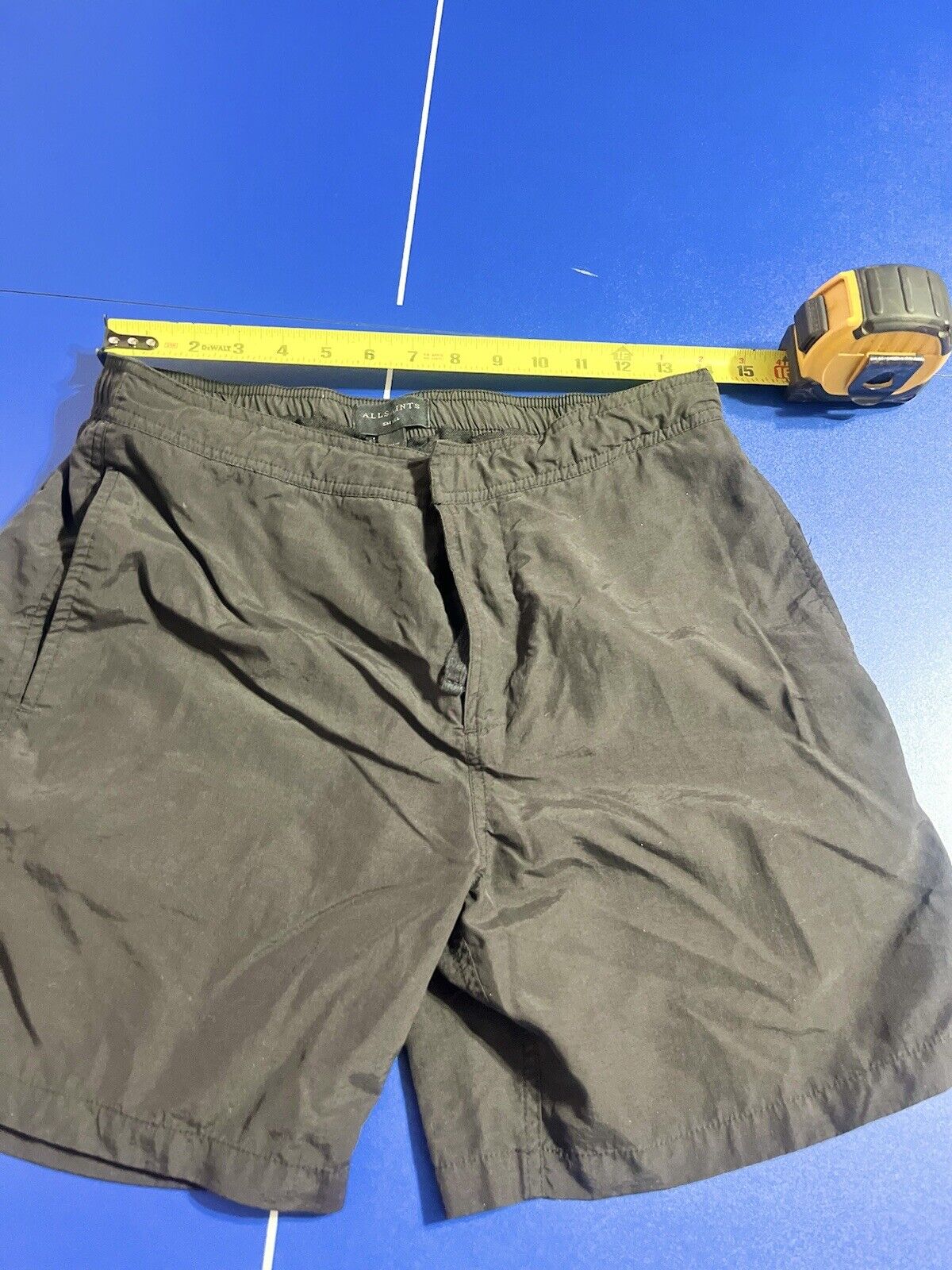 Allsaints Warden Swimshort Ramskull Swim Trunks Mens Periwinkle,S/30, Black,Rare