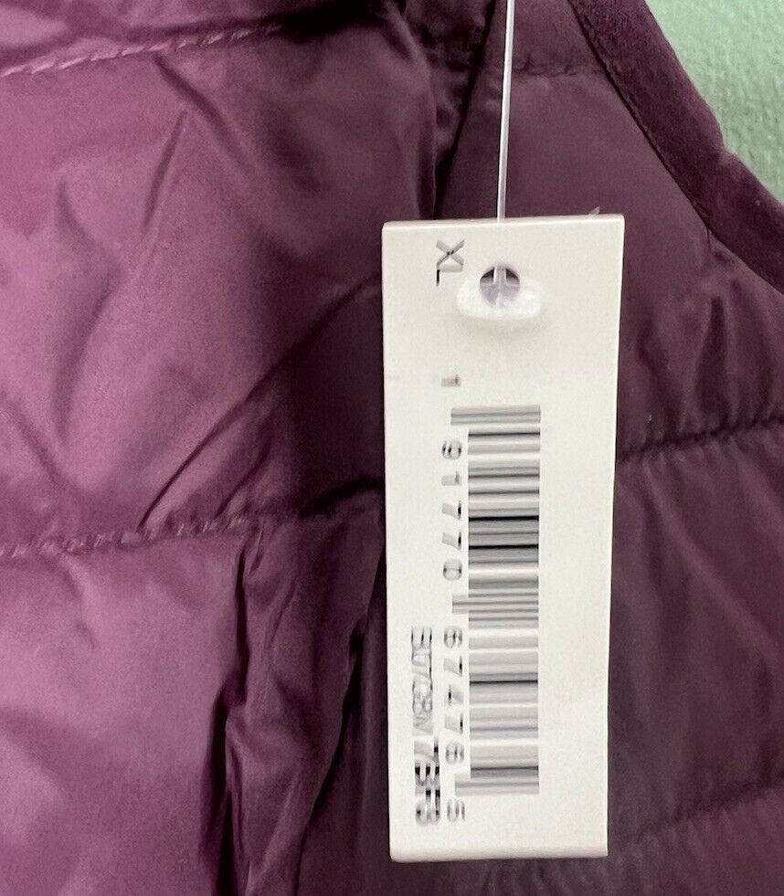 Amazon Essentials Men's Lightweight Water-Resistant Packable Puffer Vest NEW NWT