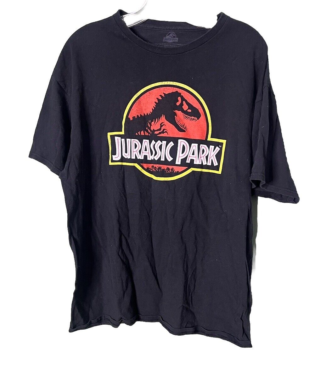JURASSIC PARK T-REX LOGO Men's T-Shirt/Size XL