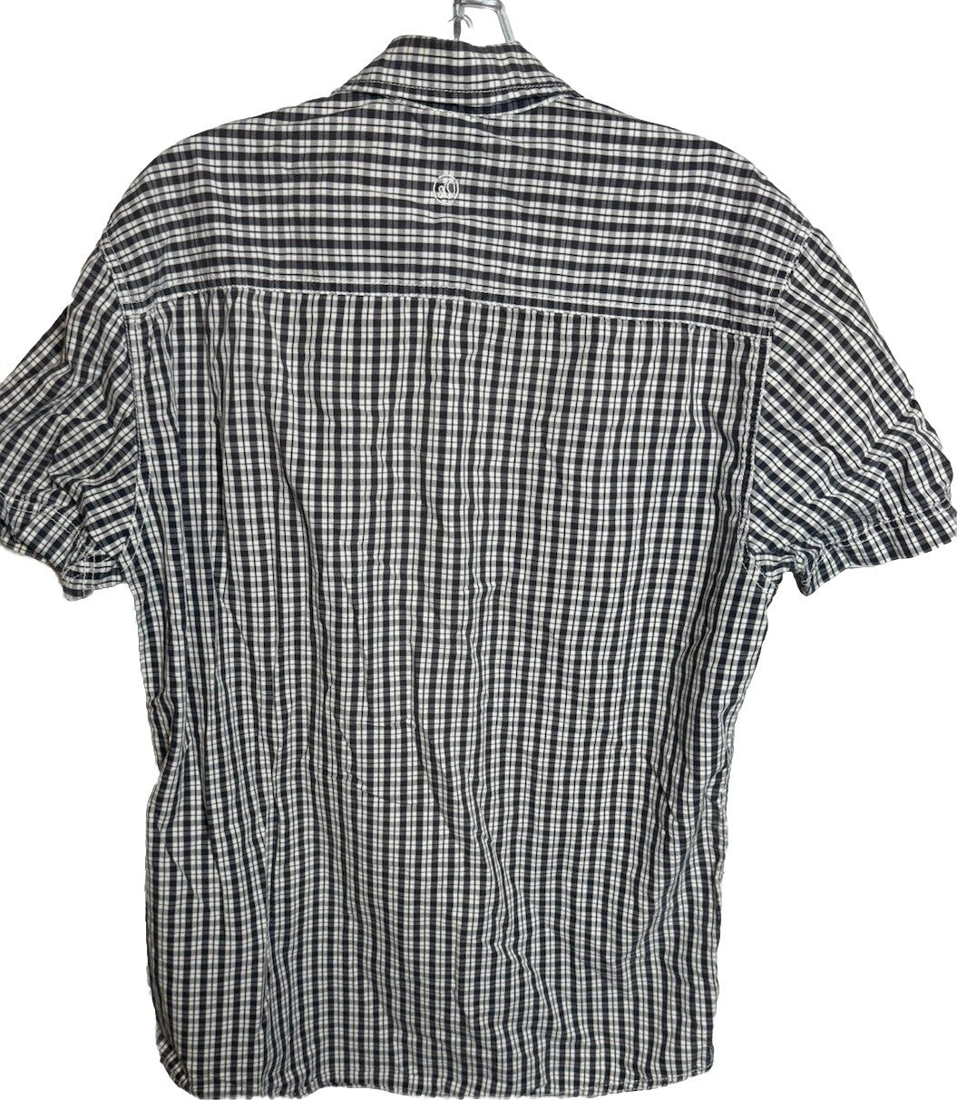 S.Oliver Men's Shirt Size Medium Patterned Short Sleeve Button Up