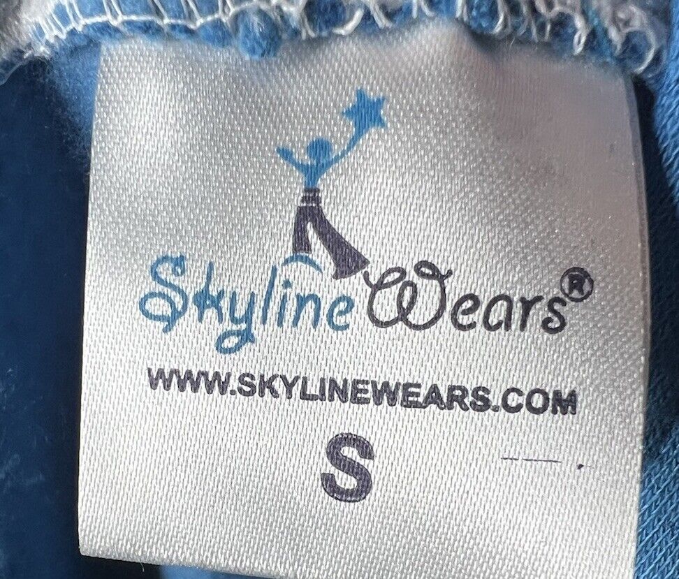 Skyline Wears Hooded One Piece Sleepwear Pajamas Non Footed Adult Sz Small