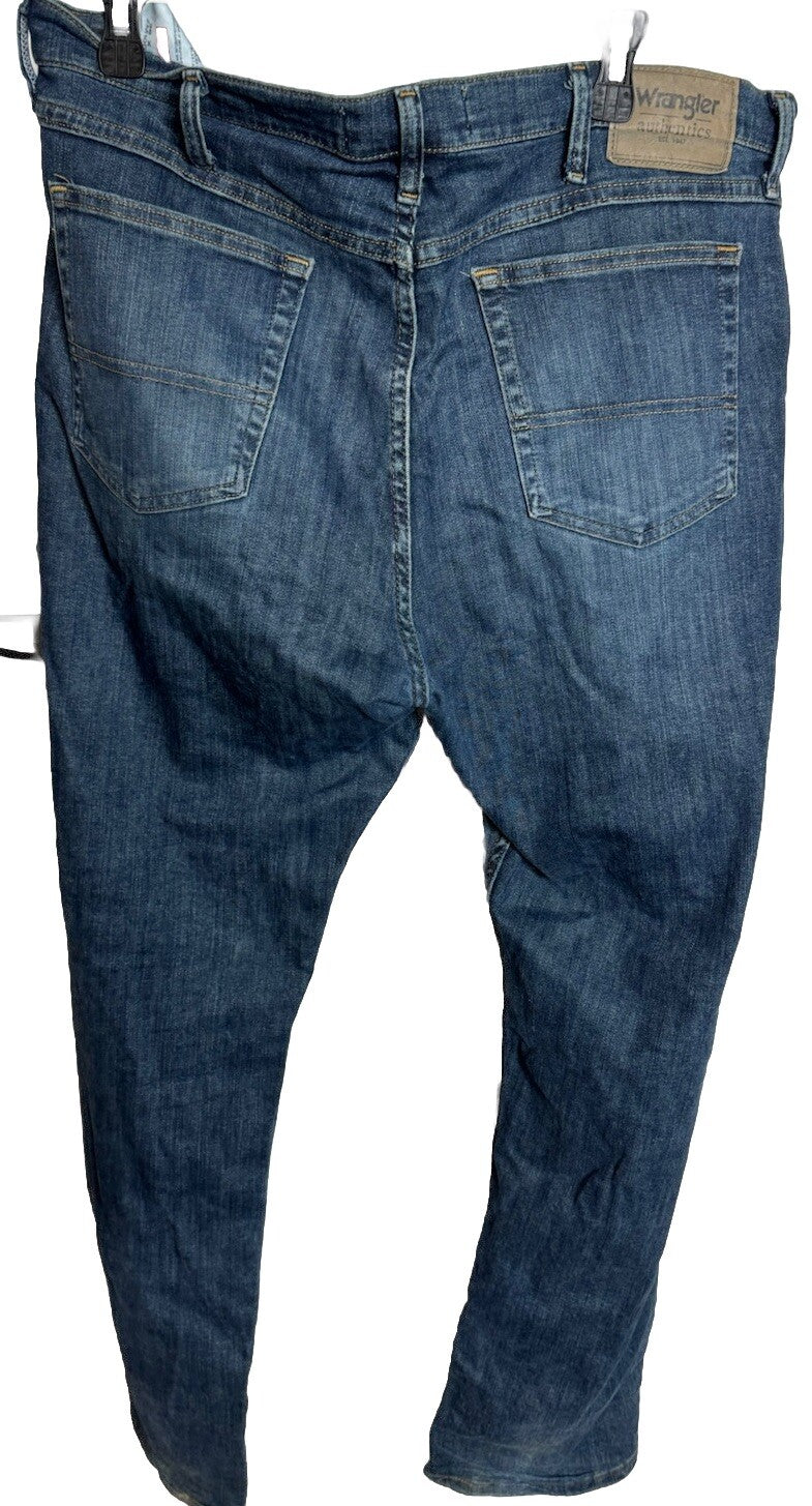 Wrangler Jeans Mens 36x32 Blue Denim
