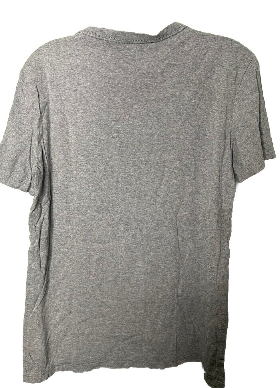 Calvin Klein T-Shirt Mens Small Short Sleeve Crew Neck Graphic Logo/ Wear Tear