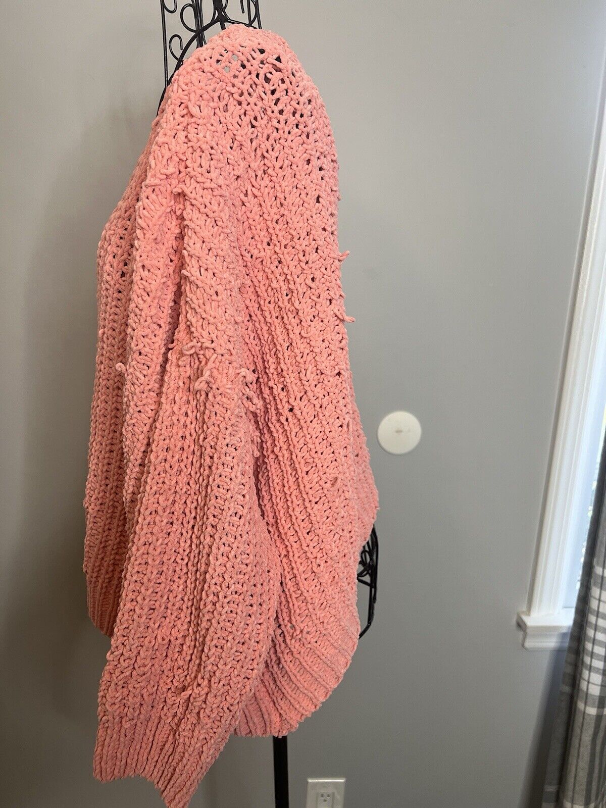 ANDREE by Unit Crochet Sweater Pink M/L
