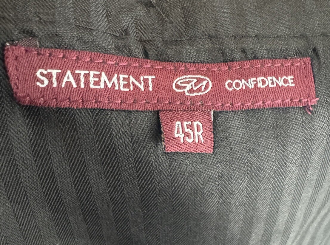 Statement Italy Men's Dress Pants Slacks Unhemmed Men's Size 45R