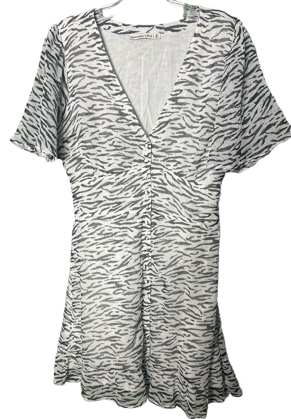 Abercrombie Zebra Dress Size Medium Sundress