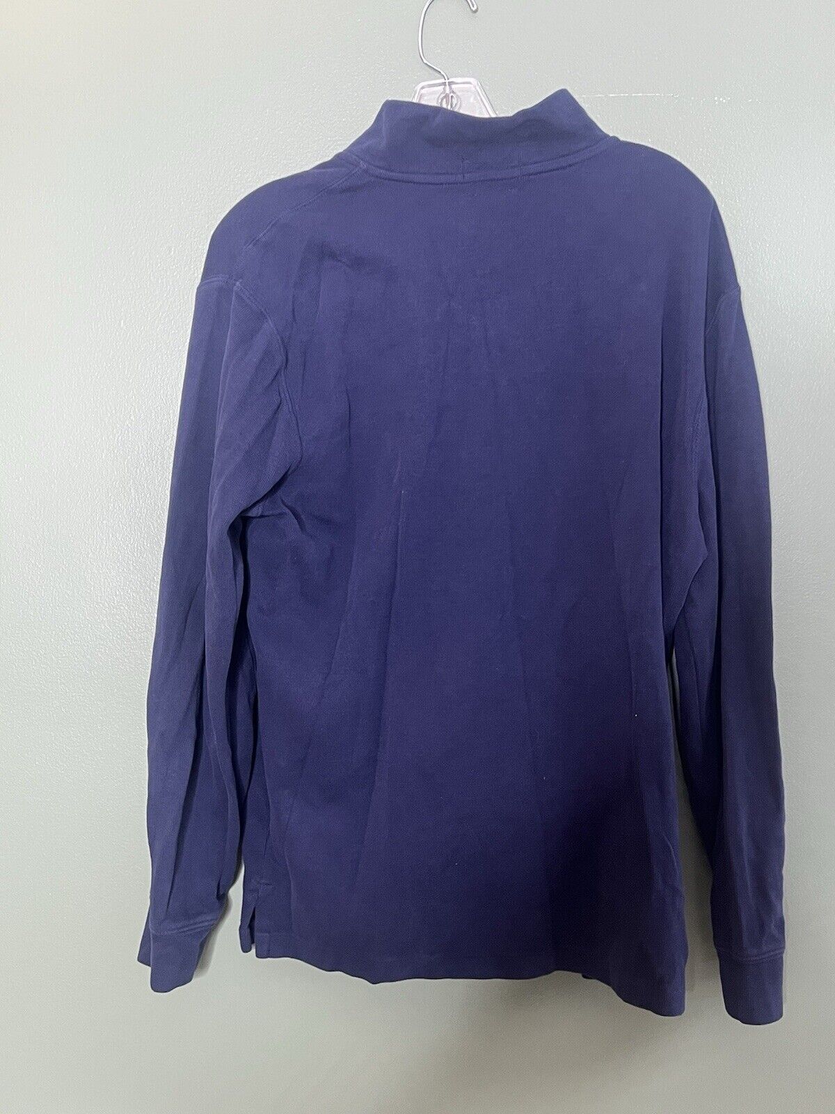 Polo Ralph Lauren Long Sleeve Polo Shirt Men’s L Large Blue (See Description)
