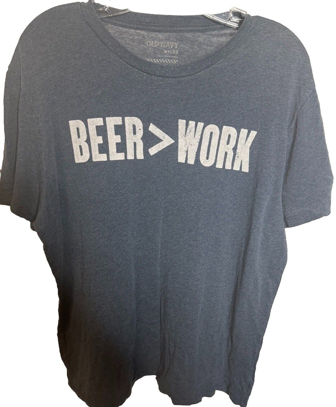 Men’s Old Navy T-Shirt, Size Large Gray