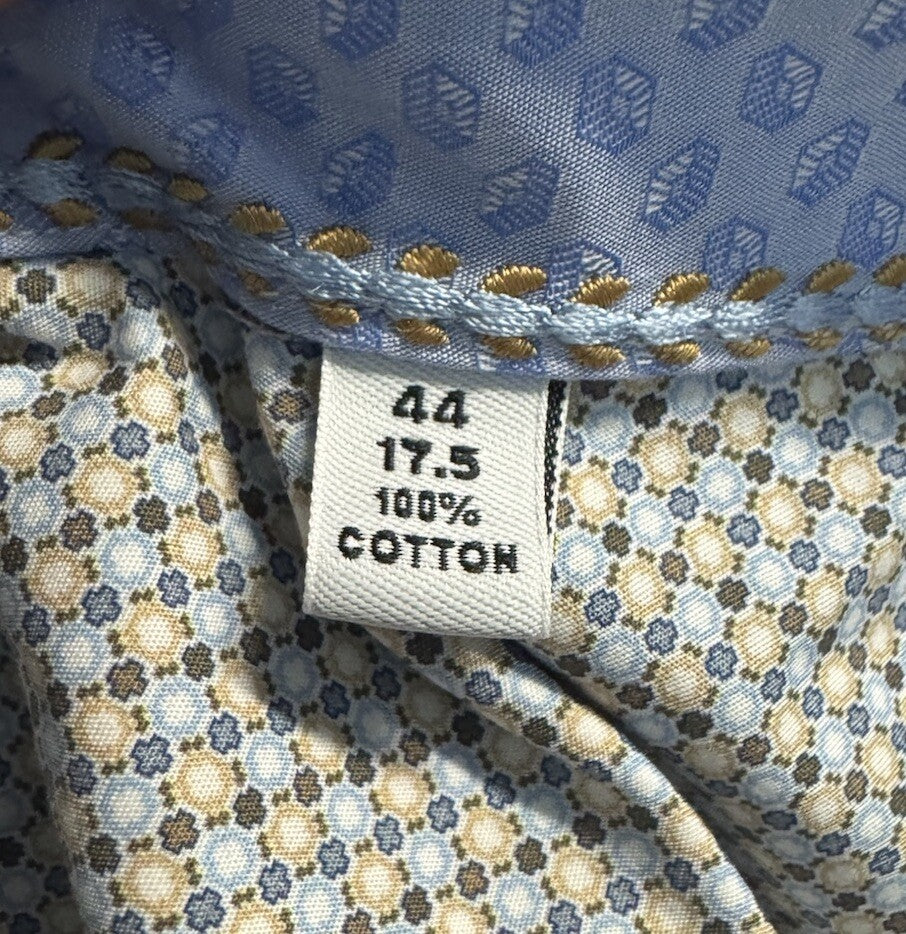 Robert Graham Dress Shirt Men's 44 17.5 Button Up