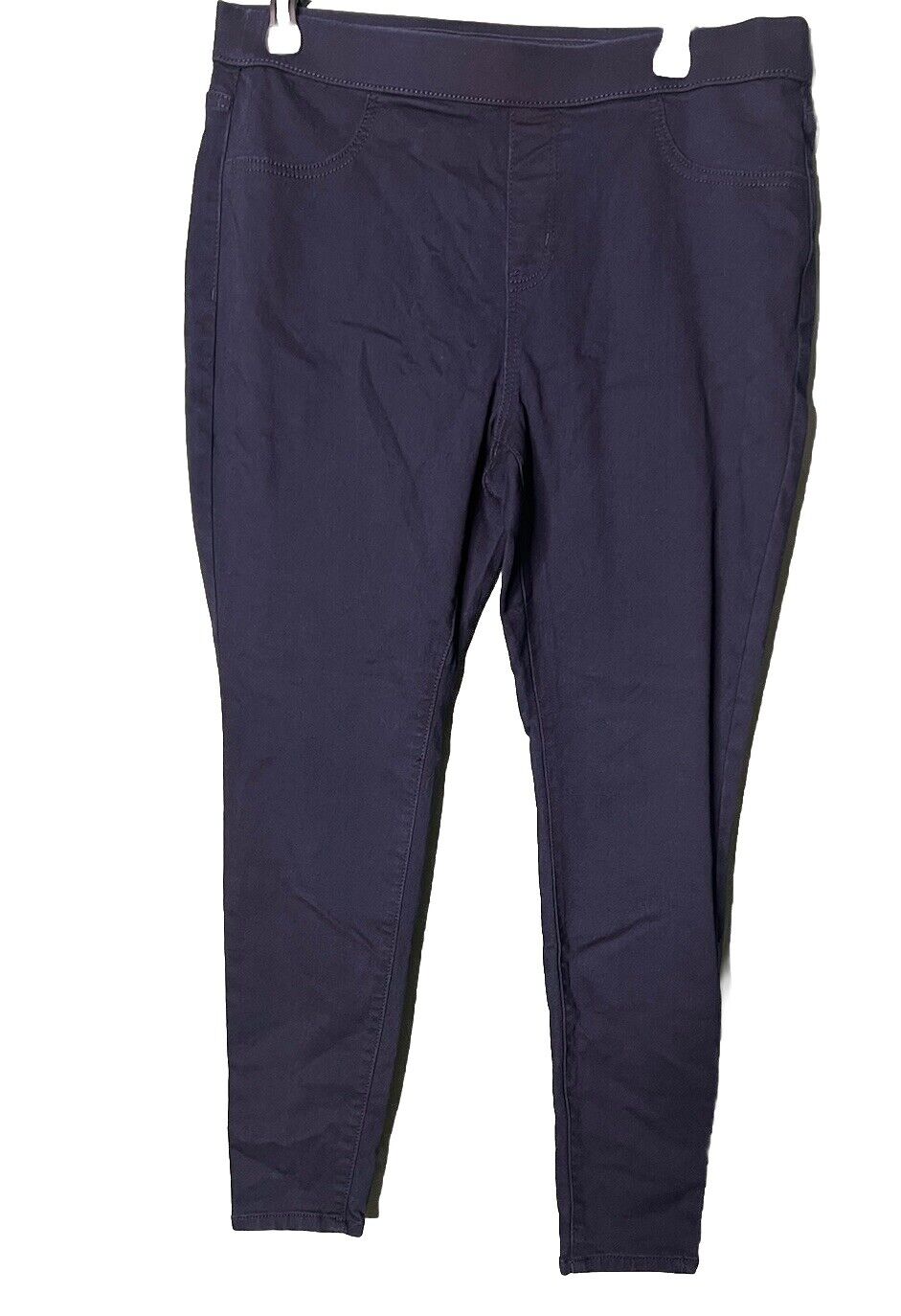 Style & Co Women Slim Leg Dark Wash Pants Size 14w