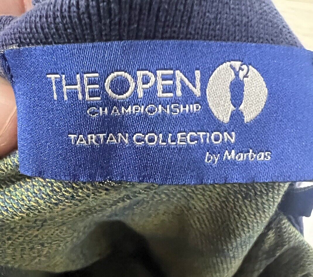 THE OPEN MEN'S SIZE M SHORT SLEEVE POLO SHIRT