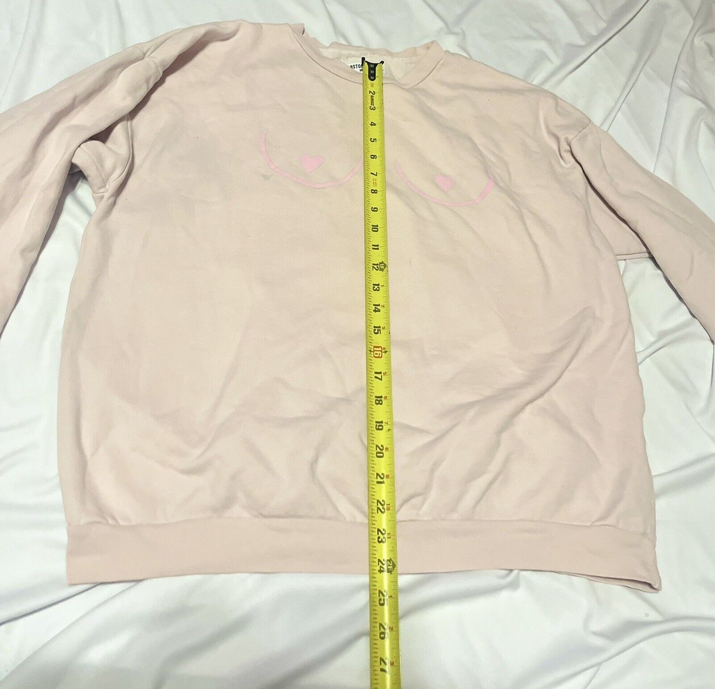 Barstool Sports Sweatshirt, Pink, You’re The Tits, High Quality Pullover, Rare