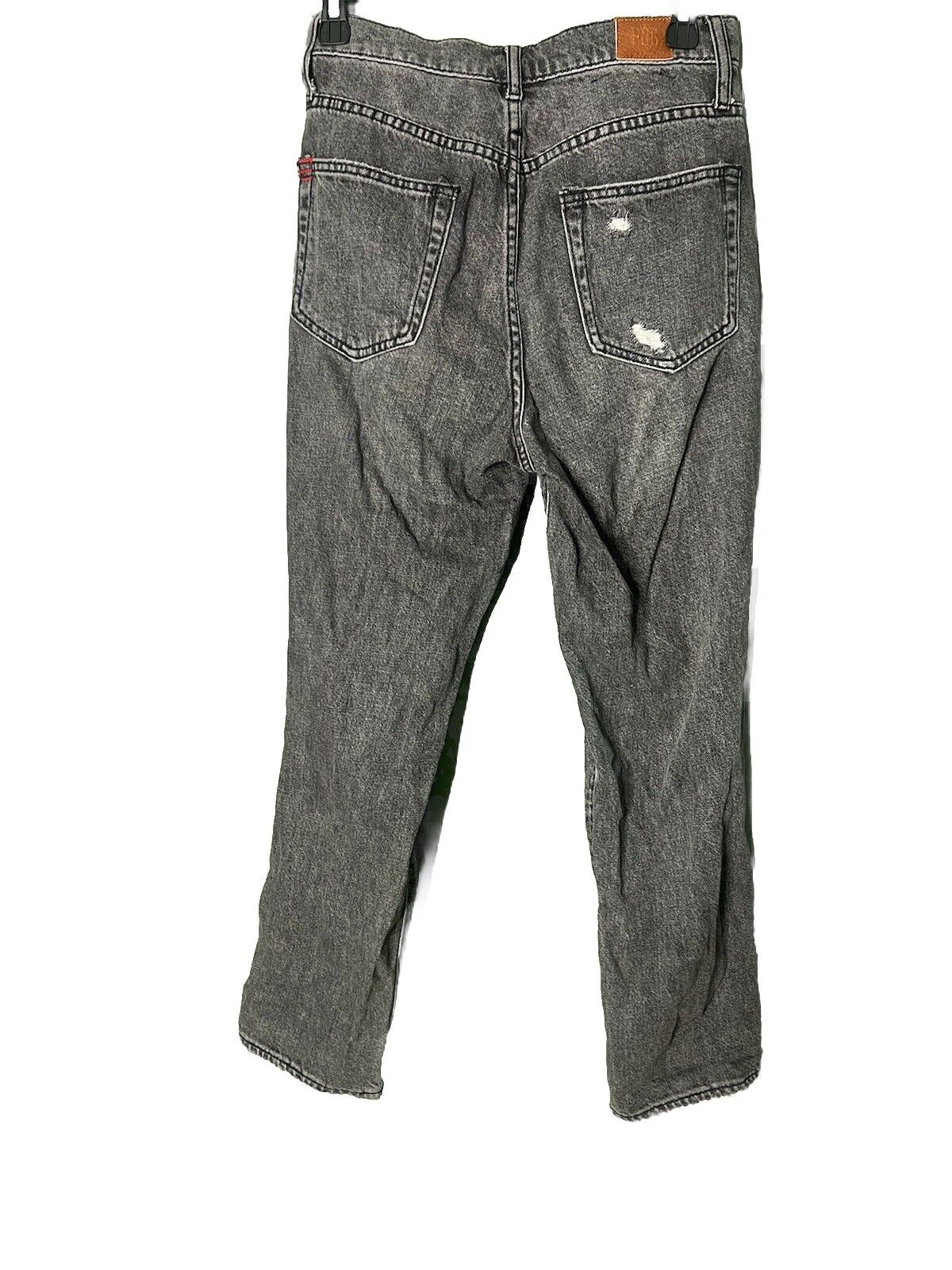 BDG Urban Outfitters Black Distressed Relaxed Straight Jeans Women’s 26