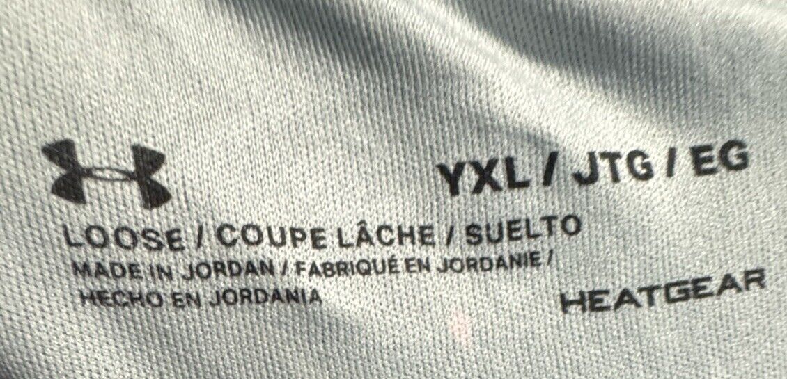 Under Armour T Shirt Boys Size YXL Loose Short Sleeve Tee UA Youth