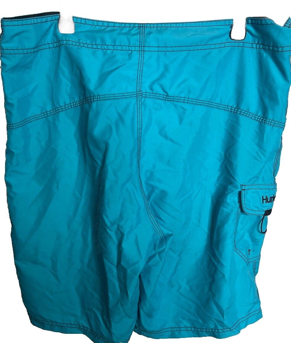 Hurley Men's medium Volley Elastic Waist Under Water Trunks Board Shorts
