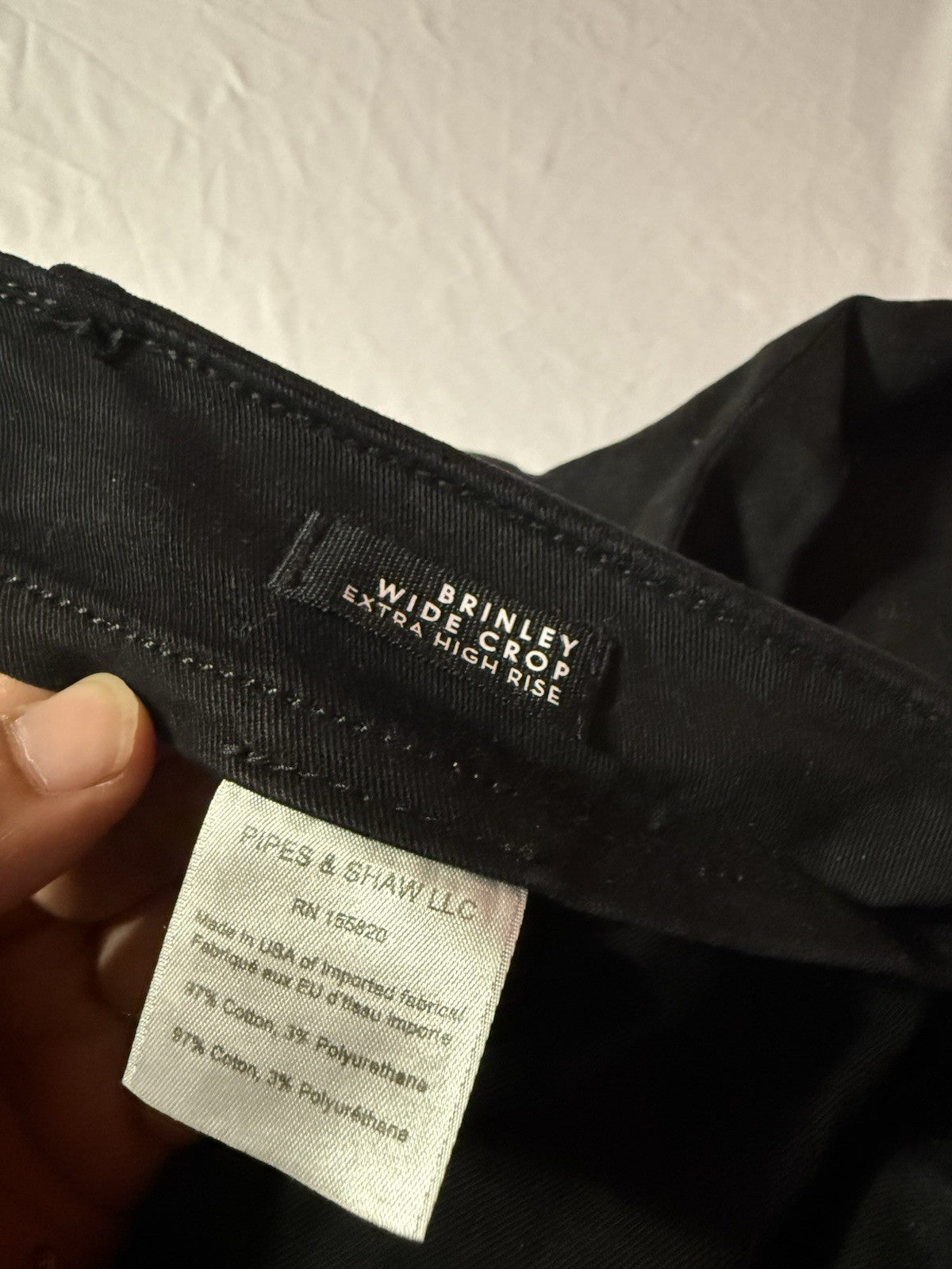 Brinley Women Wide Crop Extra High Rise 31/12, Great Condition, No Issues, Rare