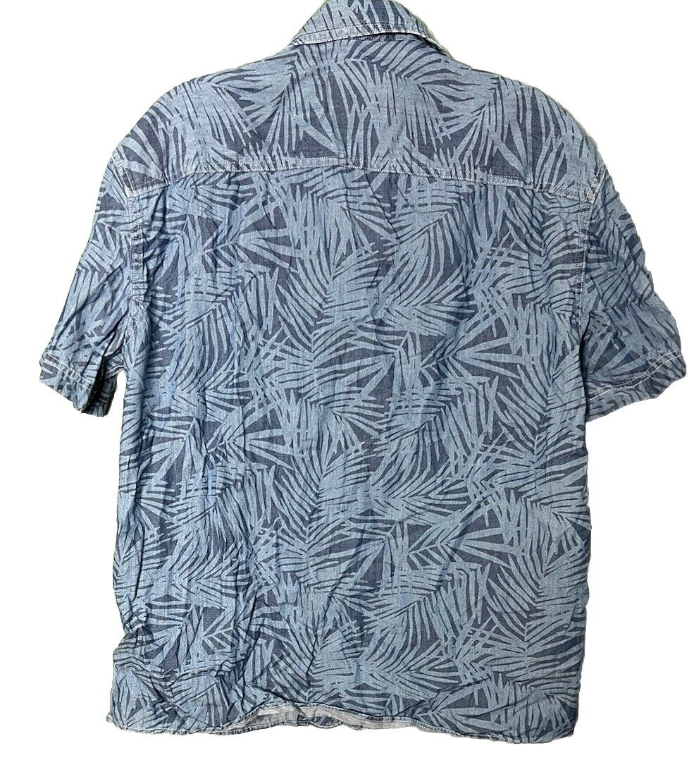 American Eagle Shirt Mens S/P Short Sleeve Button Down