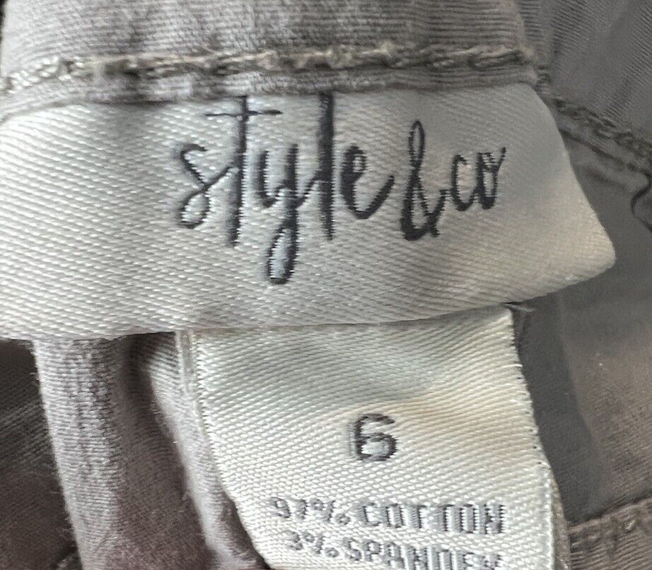 Style&Co,. Straight Leg Denim Women's Size 6