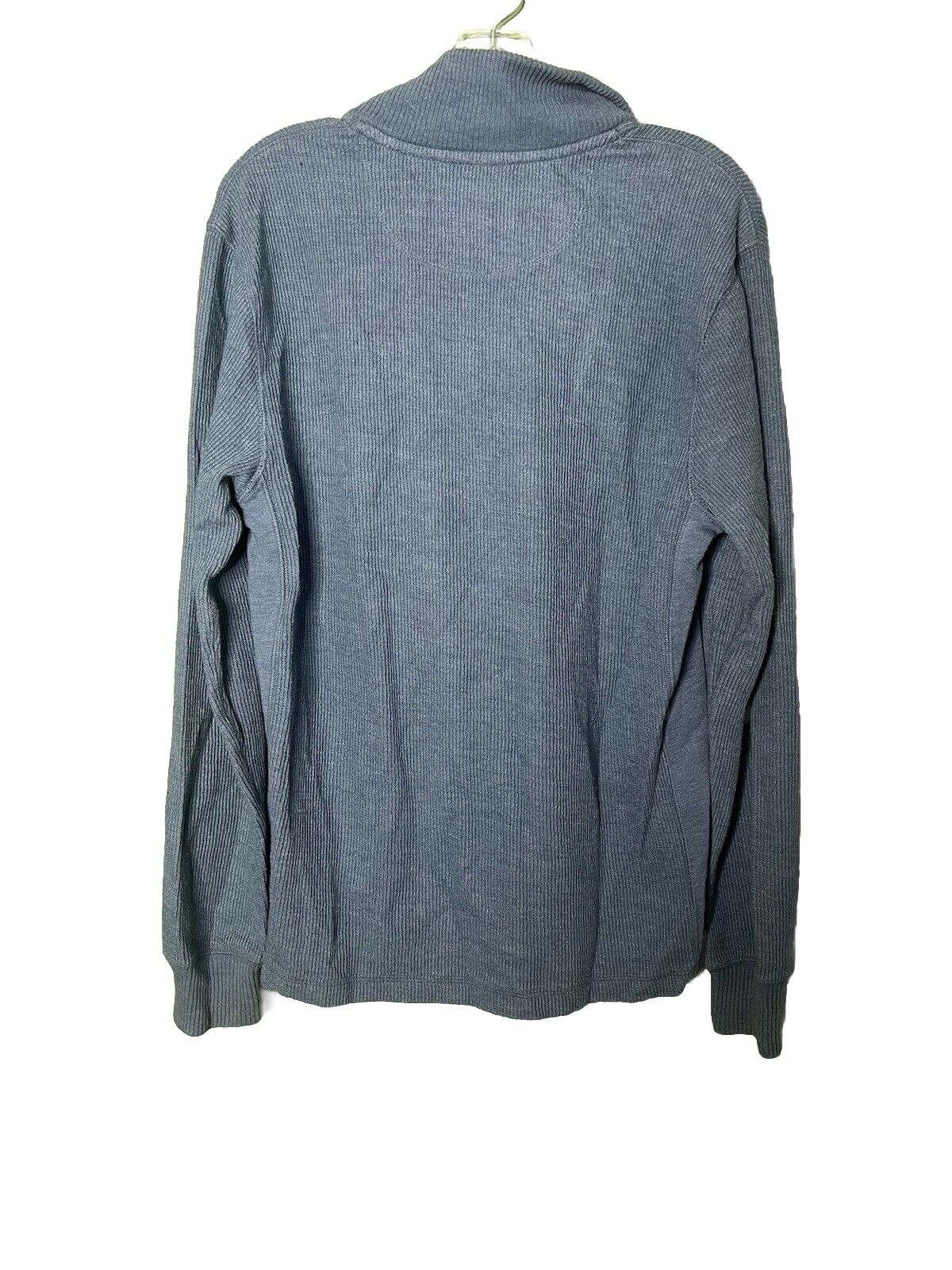 Lucky Brand Mens Small Pullover 1/4 Button Long Sleeve