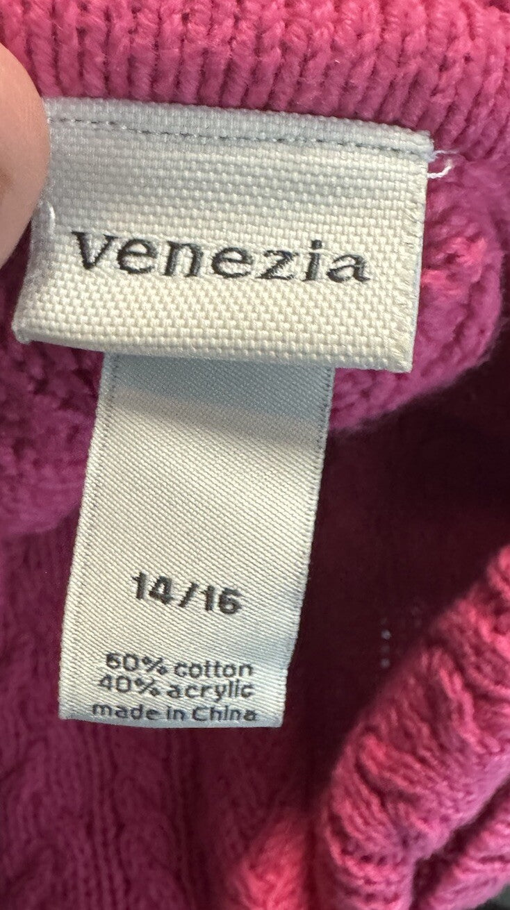 Venezia Sweater size 14/16 Cotton Blend