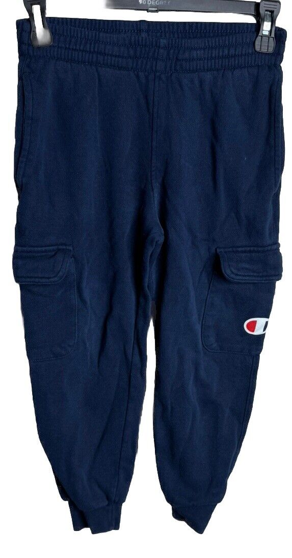 Champion boys youth athletic cargo sweatpants joggers size small boys