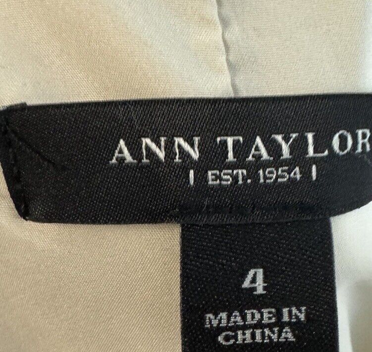Ann Taylor Blazer Jacket Women Size 4