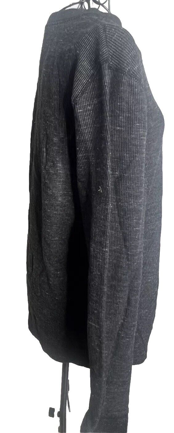 Mens Sonoma Black Long Sleeve Crewneck Shirt Large