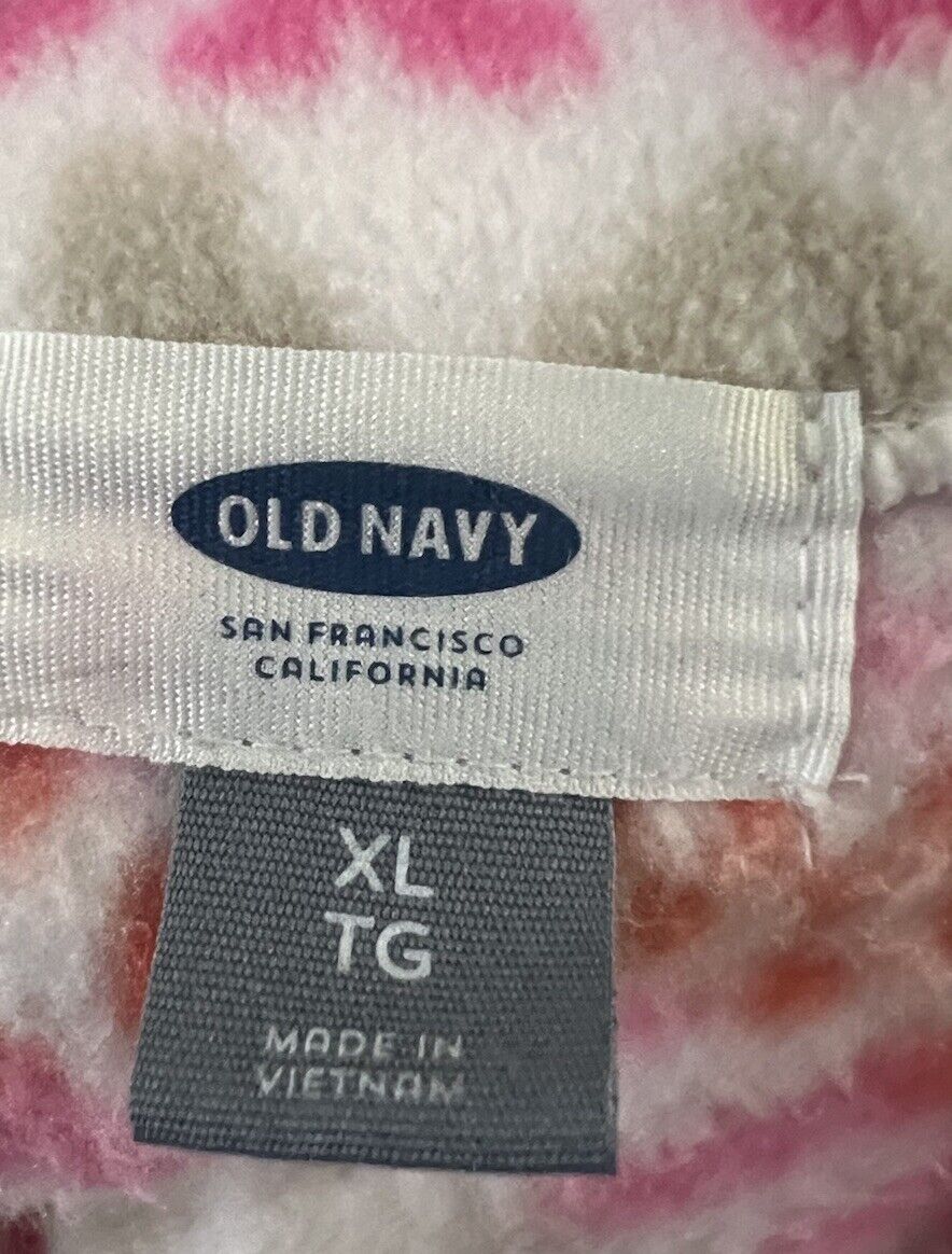 Old Navy Full Zip Fleece Lightweight Jacket For Women Size XL
