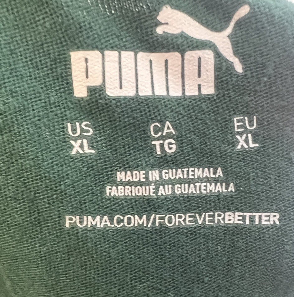 Puma Men's T-Shirt Essentials Logo Crew Neck Short Sleeve Casual Size XL